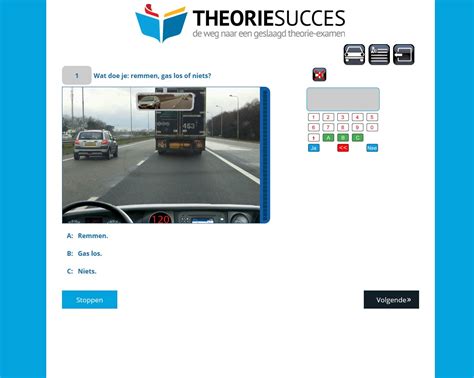 auto theorie examen oefenen gratis|Gratis Auto Theorie Oefenen 